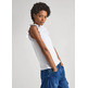 CAMISETA MANGA VOLANTES FIT REGULAR MUJER PEPE JEANS