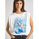 CAMISETA MANGA SISA FIT OVERSIZE MUJER PEPE JEANS
