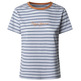 CAMISETA A RAYAS MUJER PEPE JEANS LOGO ESTAMPADO