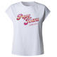 CAMISETA MUJER PEPE JEANS LOGO ESTAMPADO