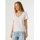 CAMISETA MUJER  PEPE JEANS MEGAN V-NECK