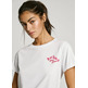 CAMISETA MUJER PEPE JEANS ESPALDA ESTAMPADA