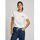 CAMISETA MUJER PEPE JEANS ESPALDA ESTAMPADA