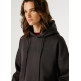 SUDADERA CAPUCHA MUJER PEPE JEANS LOGO STRASS