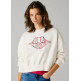 SUDADERA CUELLO REDONDO MUJER PEPE JEANS CON LOGO