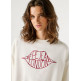 SUDADERA CUELLO REDONDO MUJER PEPE JEANS CON LOGO