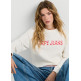 SUDADERA MUJER  PEPE JEANS CELESTE