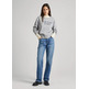 SUDADERA LOGO BORDADO MUJER PEPE JEANS VELLA