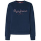 SUDADERA MUJER PEPE JEANS CUELLO REDONDO CON LOGO