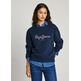 SUDADERA MUJER PEPE JEANS CUELLO REDONDO CON LOGO