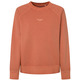 SUDADERA MUJER PEPE JEANS DE CUELLO REDONDO CON LOGO