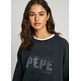SUDADERA MUJER PEPE JEANS LOGO EN PECHO
