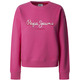 SUDADERA MUJER PEPE JEANS CON LOGO FIT REGULAR