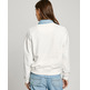 SUDADERA MUJER PEPE JEANS LOGO MULTICOLOR BORDADO