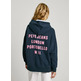 SUDADERA CON CAPUCHA MUJER PEPE JEANS ESPALDA ESTAMPADA
