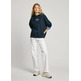 SUDADERA CON CAPUCHA MUJER PEPE JEANS ESPALDA ESTAMPADA