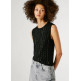 TOP DE PUNTO MUJER PEPE JEANS CON LENTEJUELAS