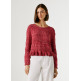 JERSEY MOULINÉ MUJER PEPE JEANS CUELLO REDONDO