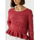 JERSEY MOULINÉ MUJER PEPE JEANS CUELLO REDONDO
