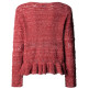JERSEY MOULINÉ MUJER PEPE JEANS CUELLO REDONDO