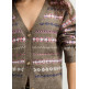 CÁRDIGAN PUNTO MUJER PEPE JEANS CUELLO PICO