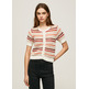 CÁRDIGAN ALGODÓN ESTAMPADO RAYAS MUJER PEPE JEANS FRANCES