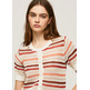 CÁRDIGAN ALGODÓN ESTAMPADO RAYAS MUJER PEPE JEANS FRANCES