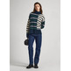 JERSEY CUELLO ALTO RAYAS MUJER PEPE JEANS DENVER
