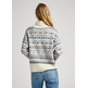 JERSEY JACQUARD CUELLO ALTO MUJER PEPE JEANS ELSA