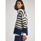 JERSEY CUELLO PICO RAYAS MUJER PEPE JEANS DEBBIE