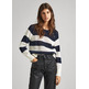 JERSEY PUNTO CALADO RAYAS ANCHAS MUJER PEPE JEANS