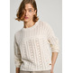 JERSEY PUNTO CON DETALLES CALADOS MUJER PEPE JEANS
