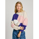 JERSEY COLORBLOCK MUJER PEPE JEANS CUELLO REDONDO