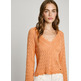 JERSEY CALADO MUJER PEPE JEANS CUELLO PICO
