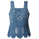 TOP DE TIRANTES MUJER PEPE JEANS DE CROCHET