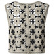 CHALECO DE CROCHET MUJER PEPE JEANS DISEÑO FLORAL