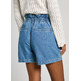 PANTALÓN CORTO MUJER PEPE JEANS A-LINE SHORT UHW CINCH