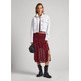 FALDA TEJIDO SEMITRANSPARENTE MUJER PEPE JEANS GENEVE