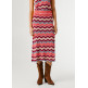 FALDA LARGA MUJER PEPE JEANS RAYAS ZIG ZAG