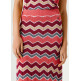 FALDA LARGA MUJER PEPE JEANS RAYAS ZIG ZAG