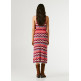 FALDA LARGA MUJER PEPE JEANS RAYAS ZIG ZAG