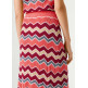 FALDA LARGA MUJER PEPE JEANS RAYAS ZIG ZAG