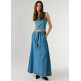 FALDA LARGA DENIM MUJER PEPE JEANS FIT REGULAR