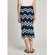 FALDA MIDI MUJER PEPE JEANS ESTAMPADO ZIGZAG
