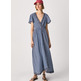VESTIDO LARGO BOHO MUJER PEPE JEANS LACEY