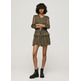 VESTIDO CORTO CON GOMA EN CINTURA MUJER PEPE JEANS LARA