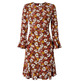 VESTIDO CORTO ESTAMPADO MUJER PEPE JEANS LEIRE
