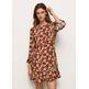 VESTIDO CORTO ESTAMPADO MUJER PEPE JEANS LEIRE