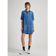VESTIDO CORTO DENIM FIT REGULAR MUJER PEPE JEANS