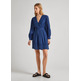 VESTIDO CORTO PLISADO MUJER PEPE JEANS
